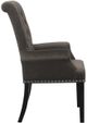 Coaster® Alana Brown Upholstered Tufted Side Chair-2