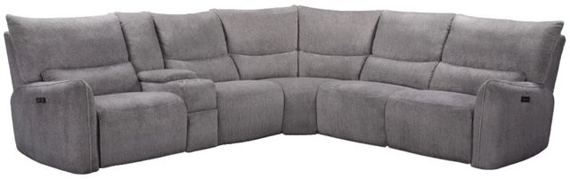 New Classic® Home Furnishings Remsen 3-Piece Latte Curved Power Reclining Sectional-0