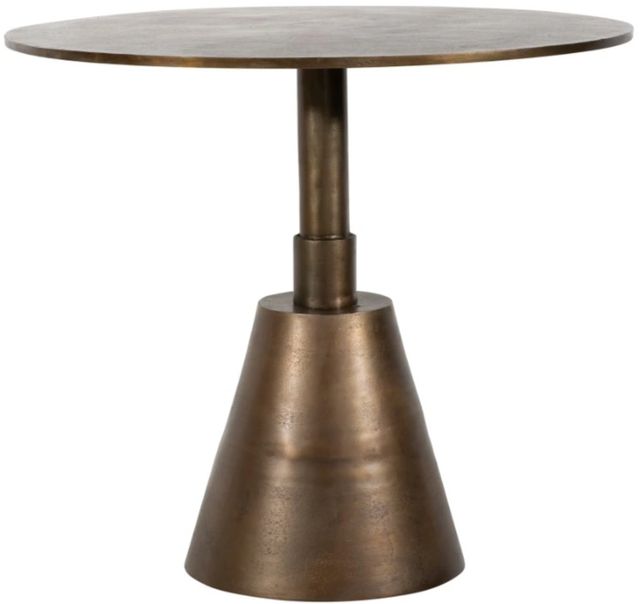 Dovetail Furniture Sunbury Oil Brass Bistro Table-0