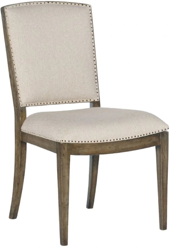 Hooker® Furniture Sundance Cliffside/Zuri Cream Carved Back Upholstered Dining Side Chair-0