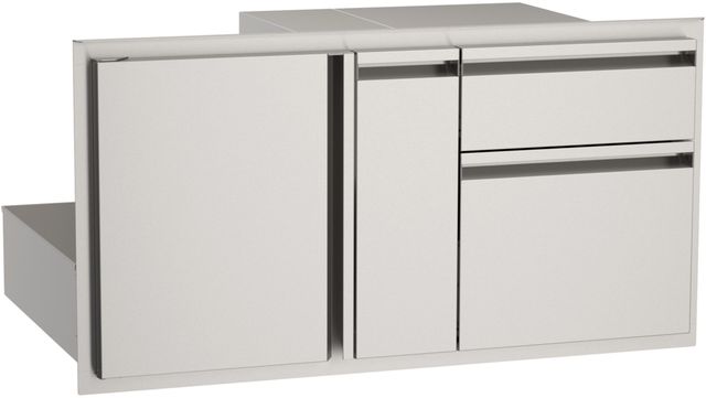 American Outdoor Grill 36" Stainless Steel Outdoor Door and Drawers Combo-0