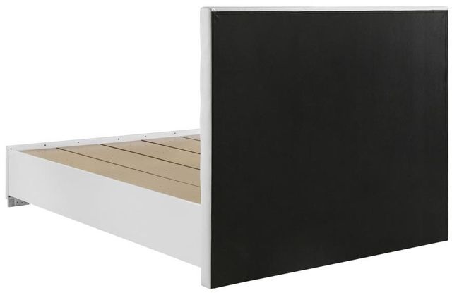 Coaster® Felicity White High Gloss Eastern King Panel Storage Bed -3