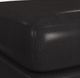 Elements International Horizon Pebble Dark Gray Ottoman-3