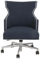 Fairfield® Customizable 6062 Lockhart Executive Desk Chair with Polished Nickel Base-1