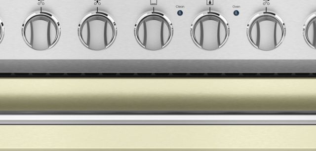 Viking® 3 Series 30" Vanilla Cream Freestanding Liquid Propane Range-2