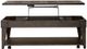 Liberty Furniture Arrowcreek Weathered Stone Lift Top Cocktail Table-0