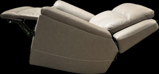 Grey Leather Power Recliner-3