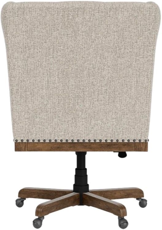 Riverside Furniture Dillon Aged Whiskey/Gray Desk Chair -3