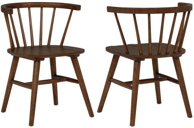 Coaster® Jeffries 2-Piece Walnut Dining Side Chair Set-0