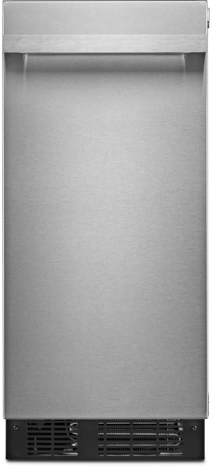JennAir® NOIR™ 15" Stainless Steel Ice Maker Panel Kit - Left Swing