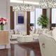 Michael Amini® Malibu Crest Chardonnay/Doeskin Cocktail Ottoman-1