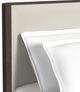 Elements International Sylvie Dark Brown Queen Upholstered Panel Bed-2