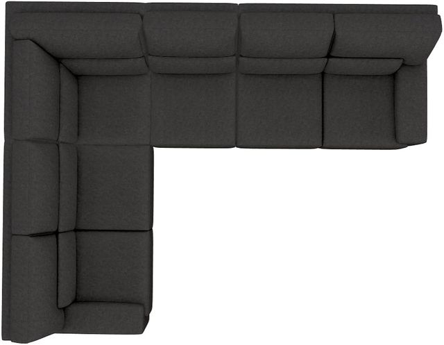 La-Z-Boy® Draper 4-Piece Mink L-Shape Sectional-3