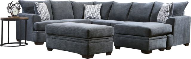 Peak Living Aden 2-Piece Grey Sectional-0