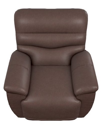 La-Z-Boy® Joshua Walnut Leather Match Rocking Recliner-0