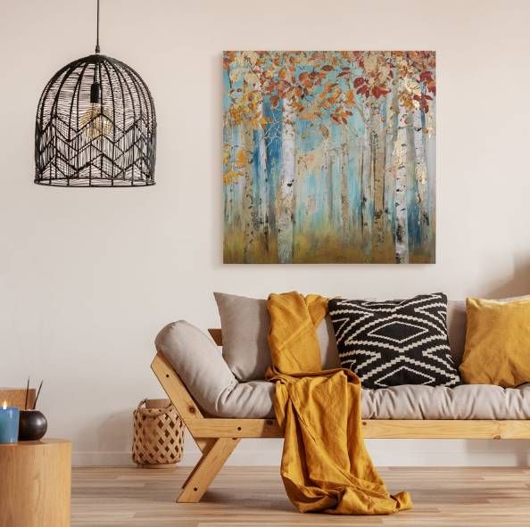 YHD Birch Beauties II Wall Art-1