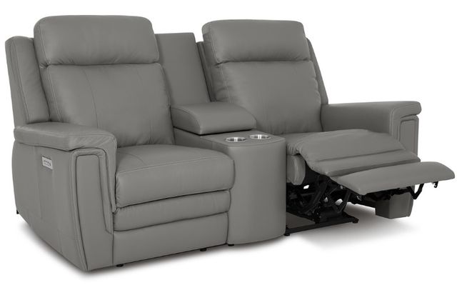 Palliser® Furniture Customizable Asher Power Reclining Console Loveseat with Headrest-0