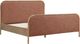 TOV Furniture Hatia Sienna Red Basketweave King Panel Bed-5