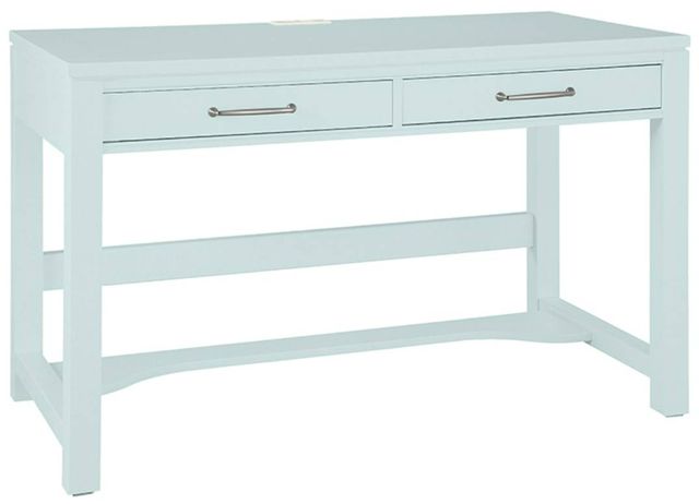 Vaughan-Bassett Tide & Timber Blue Maple Laptop/Tablet Desk-0