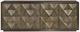 Universal Explore Home™ Modern Antique Champagne Origami Credenza-1