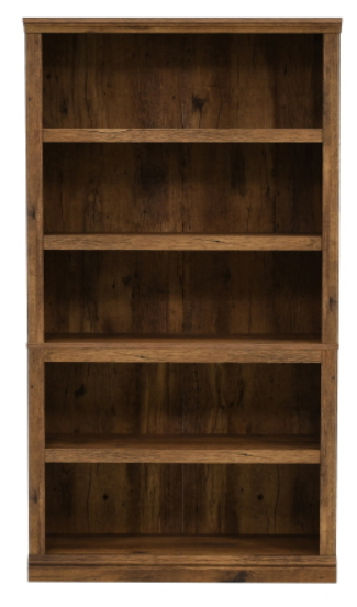 Sauder® Select Vintage Oak® 5-Shelf Bookcase-1
