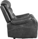 Homelegance® Putnam Gray Power Recliner-4