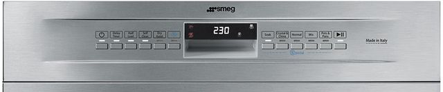Smeg 24" Stainless Steel Built In Dishwasher-1