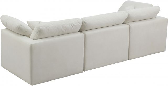 Meridian Furniture Plush 3-Piece Cream Modular Sectional-1
