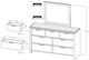 International Furniture Direct Raramuri Black Dresser-3