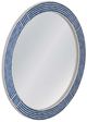 Bassett Mirror Circle Blue Wall Mirror-1