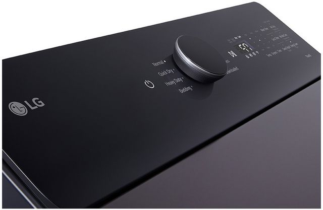 LG 7.3 Cu. Ft. Matte Black Electric Dryer-5