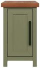 Legends Home Vineyard Fruitwood Chair Table with Sage Green Base-3