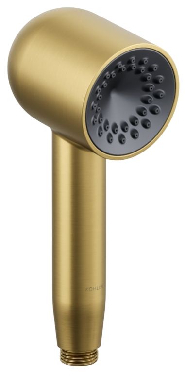 KOHLER® Statement® Vibrant Brushed Moderne Brass 2.5 GPM Iconic Single-Function Handshower-0
