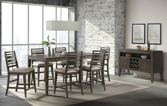 Intercon Kauai Brushed Mango/Gray Stool-1