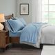 Olliix by True North by Sleep Philosophy Blue Twin XL Micro Fleece Sheet Set-5