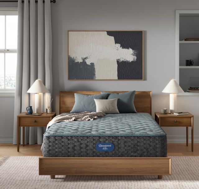 Beautyrest® Level One 13" Pocketed Coil Firm Tight Top Twin Mattress-2