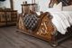 Furniture of America® Aquilina 4-Piece Dark Cherry/Oak Queen Bedroom Set-2