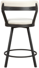 Homelegance® Appert White Swivel Counter Height Chair-3