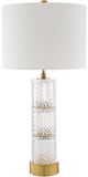 Surya Janessa Clear Glass Table Lamp-0