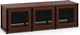 Salamander Designs® Synergy Model 237 AV Cabinet-Dark Walnut/Black-0