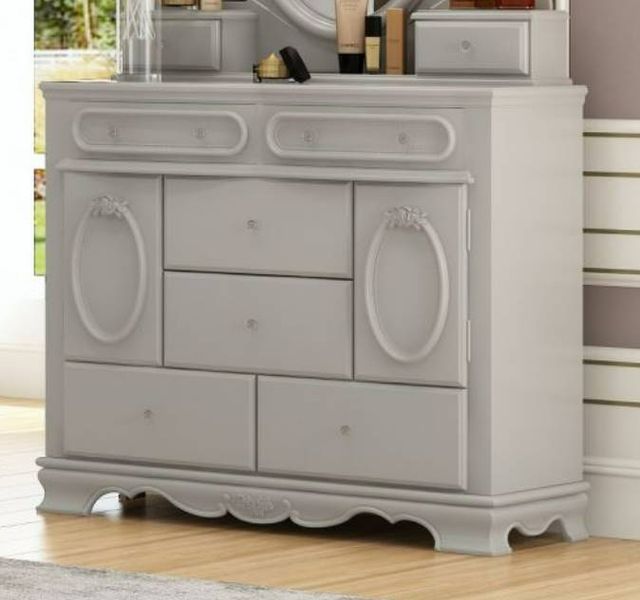ACME Furniture Flora Gray Dresser-2