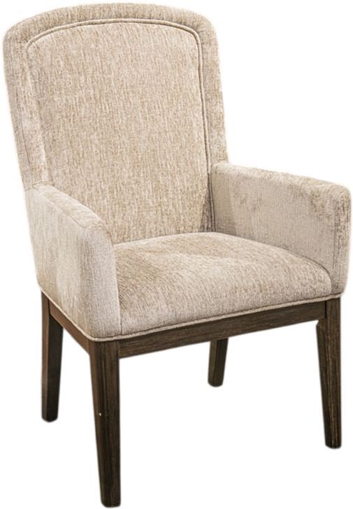 Signature Design by Ashley® Wickenger Dark Brown/Light Gray Upholstered Arm Chair-0