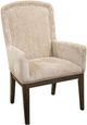 Signature Design by Ashley® Wickenger Dark Brown/Light Gray Upholstered Arm Chair-0