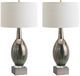 Crestview Collection Dane 2-Piece Green Table Lamp Set-0
