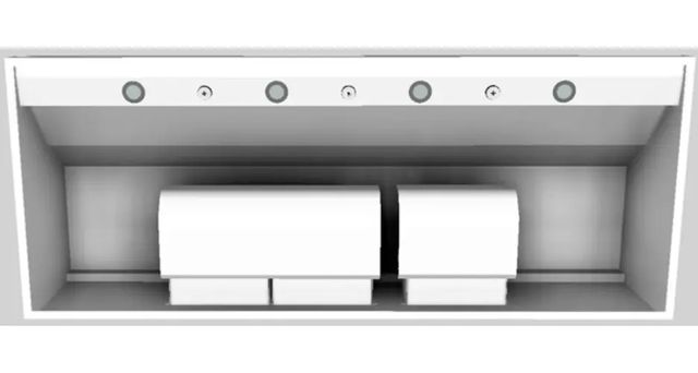 Vent-A-Hood® 60" White Wall Mounted Range Hood-3