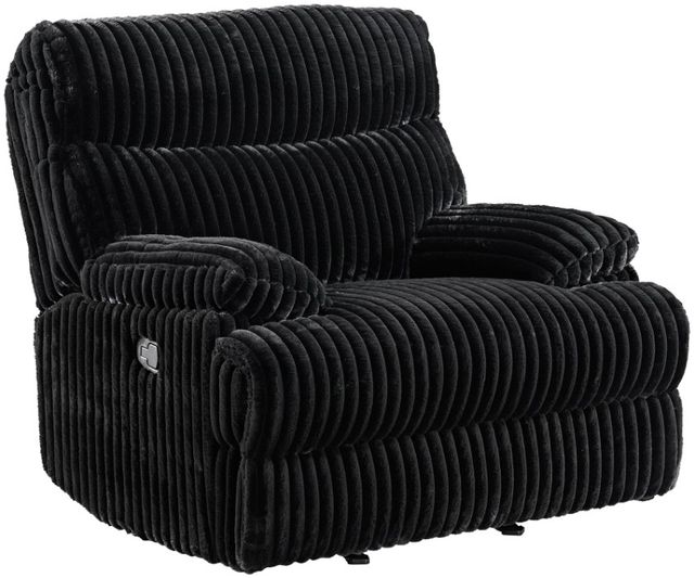 Elements International Admiral Masis Black Manual Recliner-0