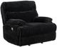 Elements International Admiral Masis Black Manual Recliner-0
