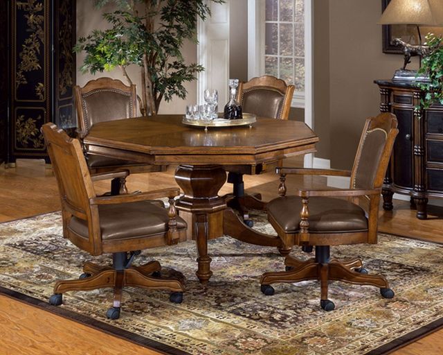 HH2 Home Nassau Brown Game Table-2
