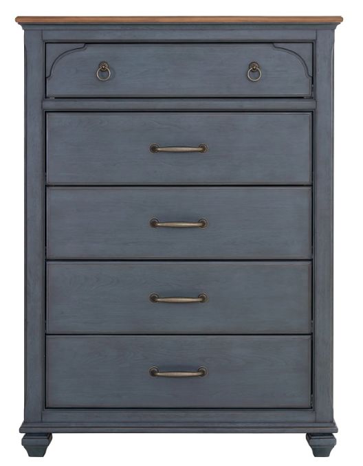 Legends Home Americana Blue Denim/Whiskey Chest-1