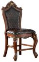 ACME Furniture Picardy 2-Piece Chocolate/Honey Oak Counter Chair Set-1